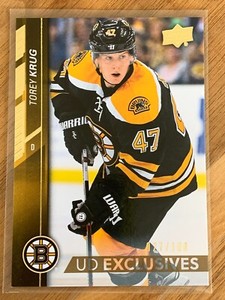 2015-16 UD Exclusives Torey Krug 027/100 #266 (A573)
