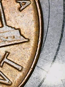 1971-D Lincoln Cent Nr. ""FG"" AU/RD. - Bild 1 von 7