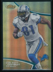Calvin Johnson 2011 Topps Finest Red Refractor #117 HOF /25 - Picture 1 of 2