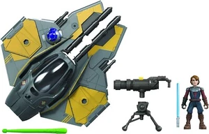 Star Wars Mission Fleet Stellar Class Anakin Skywalker Jedi Starfighter - Picture 1 of 8