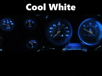 Cuadro de manómetros LED bombillas de tablero blanco frío para camión GMC 73-87 C10 C20 C30 Foto 1 de 2