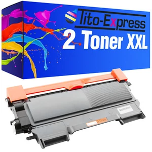 2x Toner PlatinumSerie für Brother TN-2010 DCP7055 DCP7055W DCP7057 HL2130R HL21 - Bild 1 von 12
