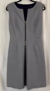 Tommy Hilfiger Women's Size 10 Striped Sleeveless Knit Sheath Dress - Picture 1 of 11