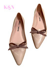 MELISSA JASON WU Ballet Flat Pink Jelly Shoes Women's Size 8