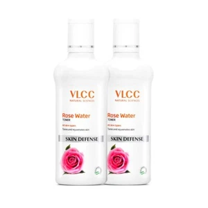 VLCC Rose Water Toner 100ml Pack of 2 Tones & Rejuvenates Skin Helps Maintain - Picture 1 of 7