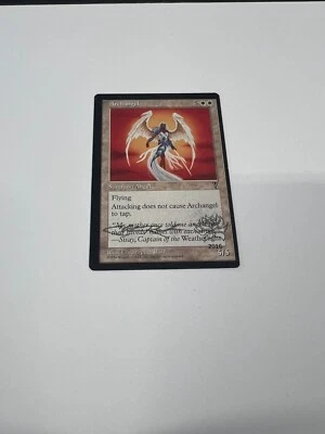 Archangel Visions Signed Stamped Autograph Christopher Rush - B - Image 1 of 2