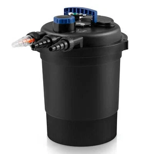 Bio Pressure Pond Filter with 13W UV-C Light Bio Balls for Koi Ponds - Picture 1 of 11