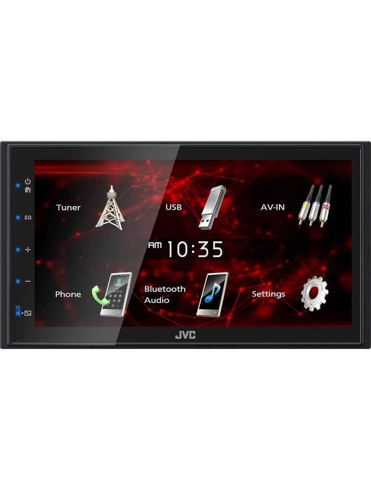 JVC KW-M180BT - 6.8” WVGA Digital Media AV Receiver with Built-In Bluetooth - Image 1 of 1
