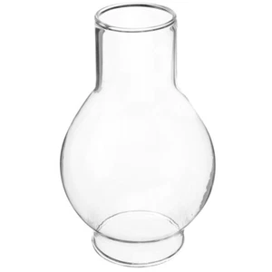 Glass Candle Chimney Clear Candle Holder Cover Open Both Ended Candle Shade - Picture 1 of 12