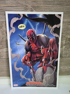 Deadpool Funeral Event Limited Edition Print by Rob Liefeld Marvel Comics 2015 - Picture 1 of 8