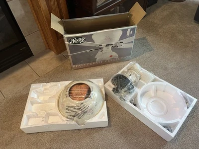 Vintage Tea Rose Pfaltzgraff  Hunter Ceiling Fan Brand New Open Box￼ - Image 1 of 4