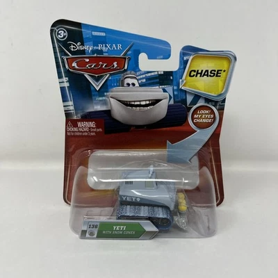 Disney Pixar Cars Yeti con conos de nieve persecución ojos lenticulares cambio nuevo sellado Foto 1 de 4