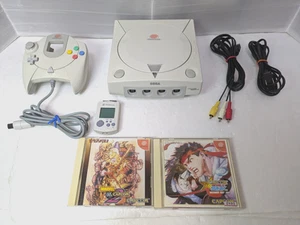 Dreamcast Console System Visual Memory Marvel VS Capcom 2 Japan - Picture 1 of 24