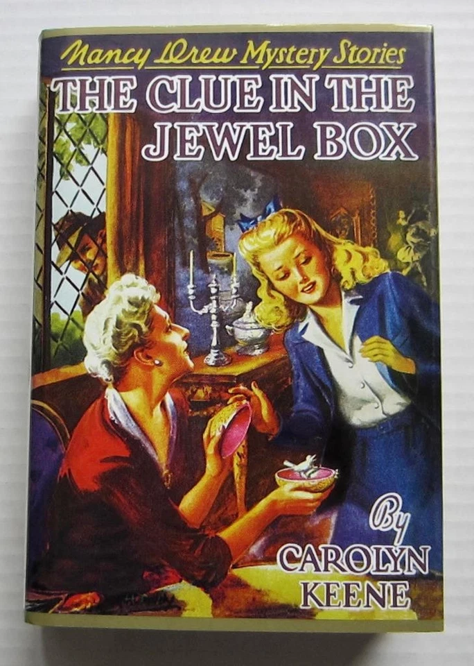 Nancy Drew #20 Clue In The Jewel Box ~ 1st Edition Applewood Christmas Gift - Imagem 1 de 4