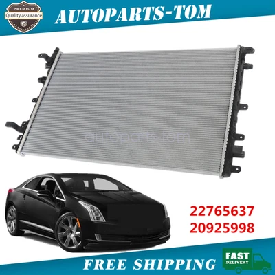 For Chevrolet Volt Cadillac ELR 2011-2016 1PCS Front Cooler Radiator 22765637 - Image 1 of 4
