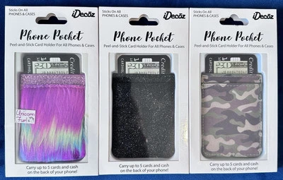 iDecoz Phone Pocket, For All Phones, Assorted Colors - Image 1 of 4