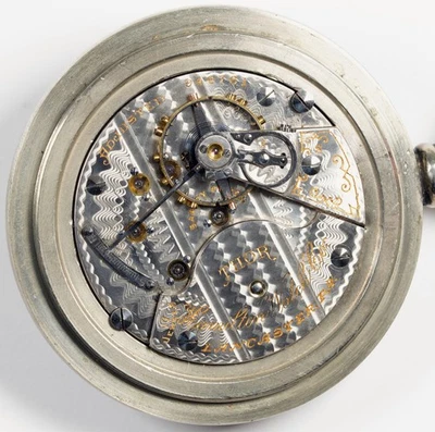 RELOJ BOLSILLO HAMILTON THOR 17 JOYAS TALLA 18 ESCASO MARCA PRIVADA DAMASKEEN ELEGANTE Foto 1 de 4