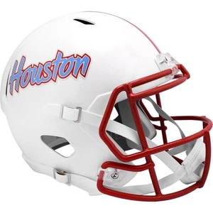 Houston Cougars Throwback Riddell Speed Full Size Replica Football Helmet - Picture 1 of 1