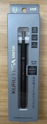 Lápiz mecánico Mitsubishi UNI KURU TOGA METAL 0,5 mm Nocturne negro M5-KH Foto 1 de 4