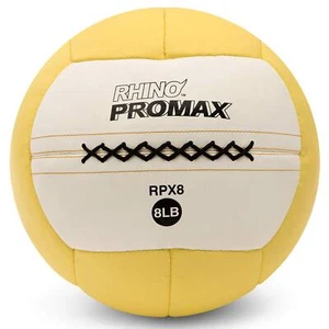 Rhino Promax 8lb Slam Ball Unique Workout Equipment for Strength and Agility - Picture 1 of 7