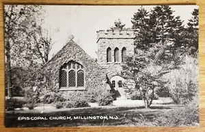 Episcopal Church Millington New Jersey NJ Postcard 1940s Unused - Picture 1 of 1