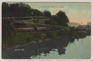 Postal del tren ferroviario B7298: Norwich, Ct de 1900 - Imagen 1 de 1