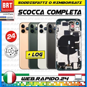 TELAIO BACK COVER SCOCCA POSTERIORE COMPLETA+FLEX+FRAME PER APPLE IPHONE 11 PRO - Zdjęcie 1 z 1