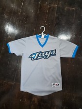 Toronto Blue Jays Major League Baseball Carlos Delgado Majestic Jersey, Medium