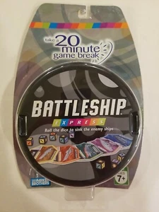 2007 Parker Bros Battleship Express 20 minute Game Break Roll Dice NEW SEALED - Picture 1 of 9