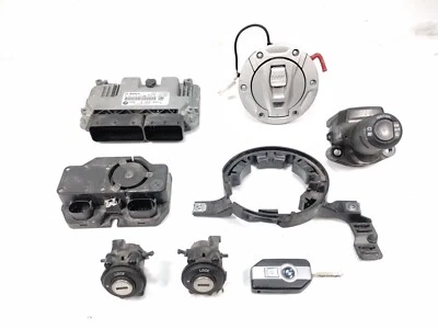 2016 BMW K1600 GT Lock Set ECU Gas Cap Ignition Switch Locks And KEY - Image 1 of 4