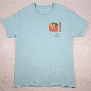 Travis Scott Cactus Jack Class Of 2020 T-Shirt Men Sz L Light Blue Double Sided - Picture 1 of 10