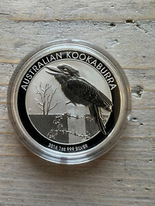 Australian Kookaburra 2016 1 Dollar  999. Silber 1oz