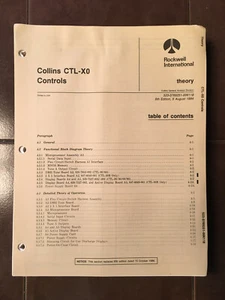 Rockwell Collins CTL-X0 Controls Service manual, CTL 90, -20, -30, L-30R, -60 - Picture 1 of 10