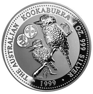 AUSTRALIA $1 1999 1oz Silver Kookaburra European Currencies Privy 'Finland' - Picture 1 of 2