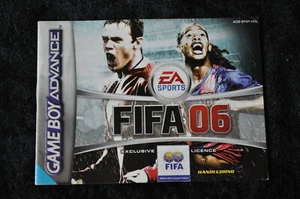 Fifa 06 GBA Manual AGB-BF6P-HOL - Imagen 1 de 1