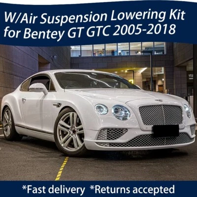💥for 03-18 BENTLEY CONTINENTAL GT GTC ADJUSTABLE LOWERING LINKS SUSPENSION KIT - Image 1 of 4