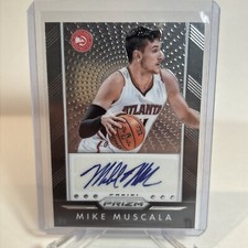 2015-16 Panini Prizm - Autographs Prizm #P-MMC Mike Muscala