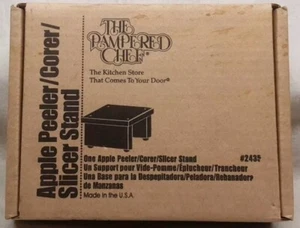 The Pampered Chef - Soporte para pelador/cortador de manzanas: #2435 Nuevo - Imagen 1 de 5