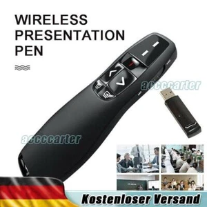 2.4 GHz USB Presenter Powerpoint Clicker Präsentation Fernbedienung Wireless ~ - Bild 1 von 13