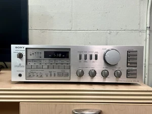 SONY STR-V55 STEREO RECEIVER With MM/MC PHONO - Picture 1 of 10