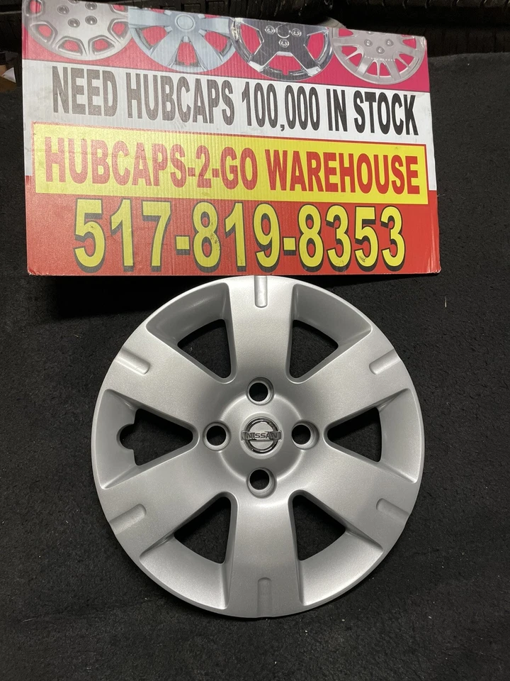 2007-2012 Nissan Sentra 1 отремонтированный оригинальный колпак колеса 15 дюймов 6 спиц изящный колпак оригинальный 53073 - Изображение 1 из 4
