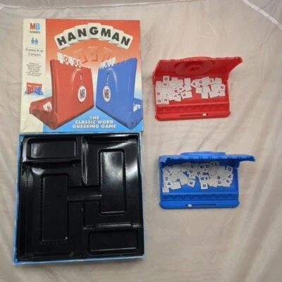 Vintage MB Games Hangman 1997 Edition milton bradley VTG - Image 1 of 4