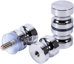 Shower Screen Handle 2 Set Bathroom Door Handle Knob with Solid Stainless Steel - Picture 1 of 12