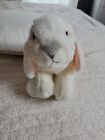 Toys R Us White Lop Ear Bunny Rabbit Plush Stuffed Animal Toy 11”