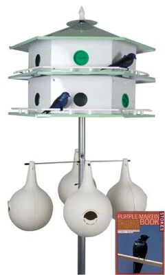  Casa Martin púrpura de dos pisos Heath 12 habitaciones de lujo con 4 calabazas, kit de poste, 2 Foto 1 de 4