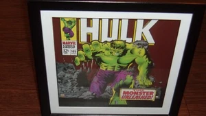 Marvel Comics Unglaublicher Hulk 3D Holz Schattenkasten Wandbild Dieses Monster entfesselt - Bild 1 von 8