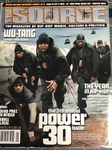 The Source Magazine January 2001 Wu-Tang Ghostface Killah RZA Ol' Dirty Bastard - Picture 1 of 1