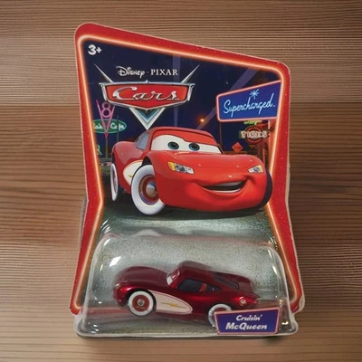 Cruisin' Lightning McQueen Disney Pixar Cars Supercharged Series 2006-2007 Nuevo Foto 1 de 4