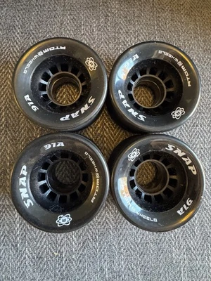 Atom Snap Wheels 91A Roller Skate Wheels NEW Roller Derby 60 mm x 40 mm - Image 1 of 4