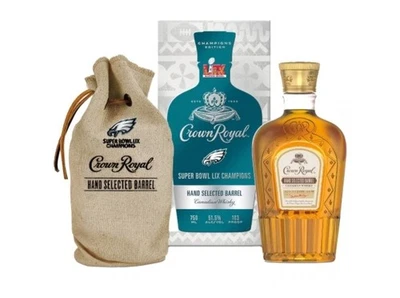 2025 年皇冠皇家手工精选费城老鹰队超级碗-盒袋瓶 — 第 1/4 张图片
